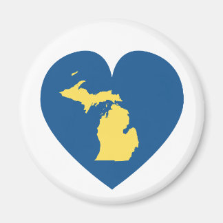 Michigan : Heart Magnet