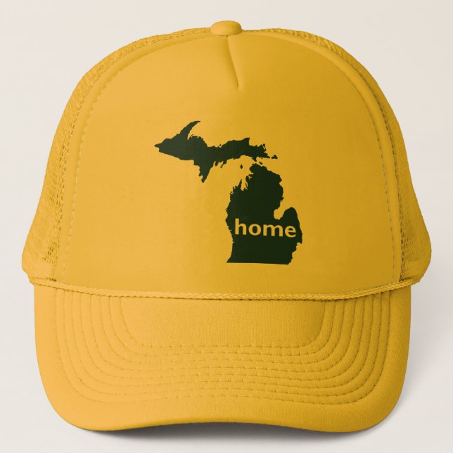 Michigan Home Trucker Hat (Front)