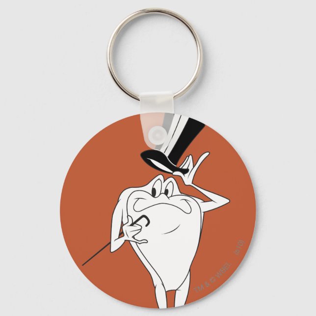 Michigan J. Frog Happy Keychain (Front)