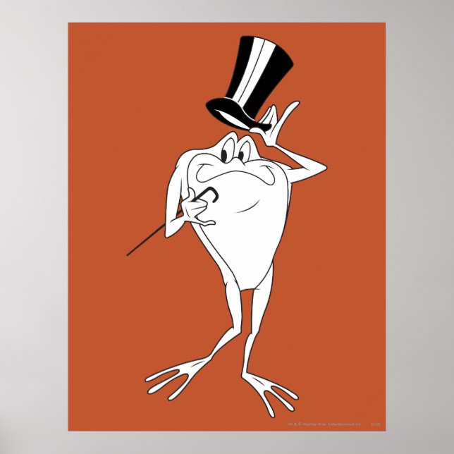 Michigan J. Frog Happy Poster (Front)
