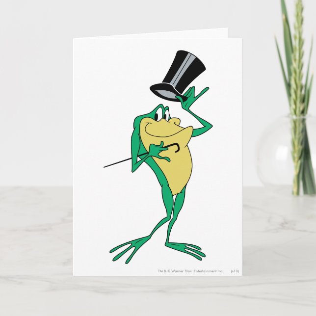 Michigan J. Frog in Colour Card (Front)