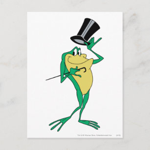 Michigan J. Frog in Colour Postcard