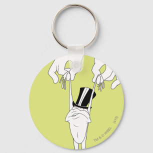 Michigan J. Frog with Help Keychain