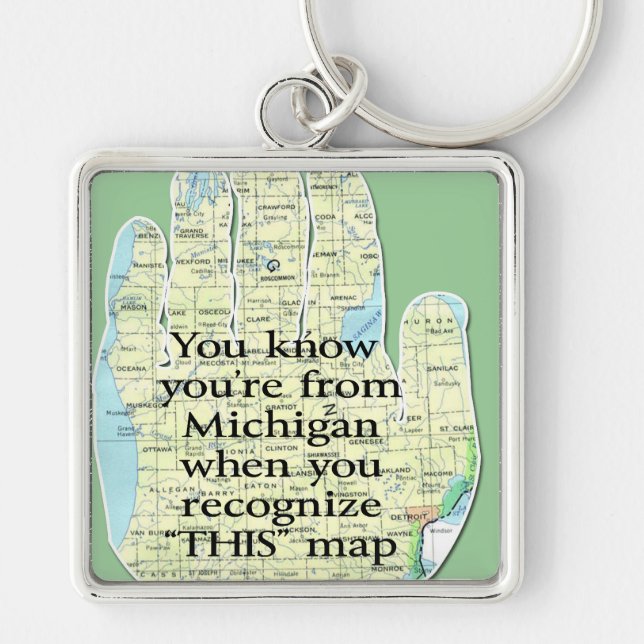 Michigan Key Chains (Front)