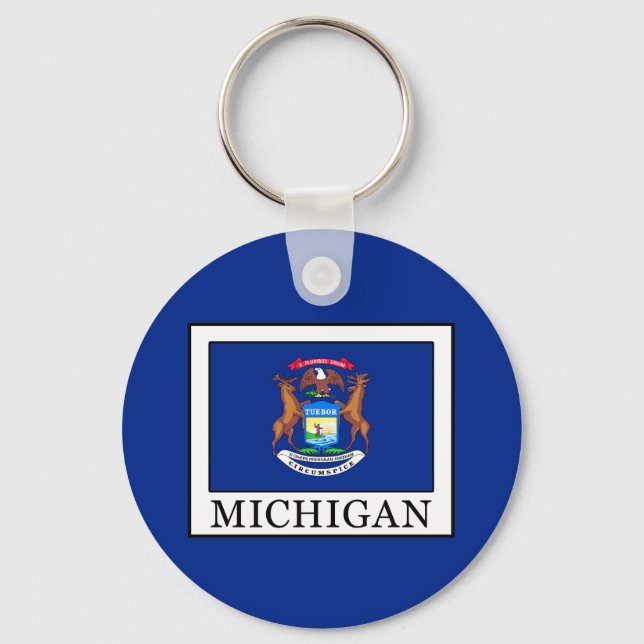 Michigan Keychain (Front)