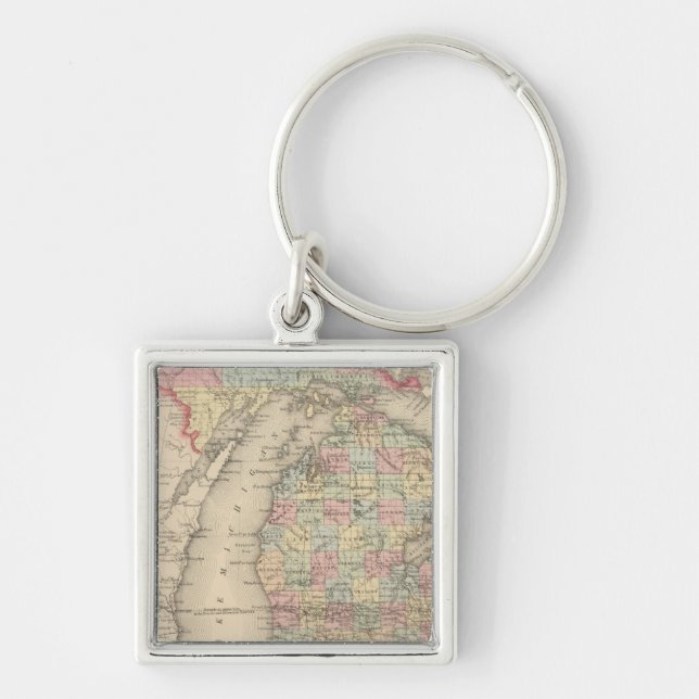 Michigan Keychain (Front)