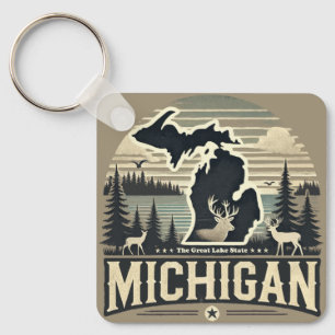 Michigan Keychain