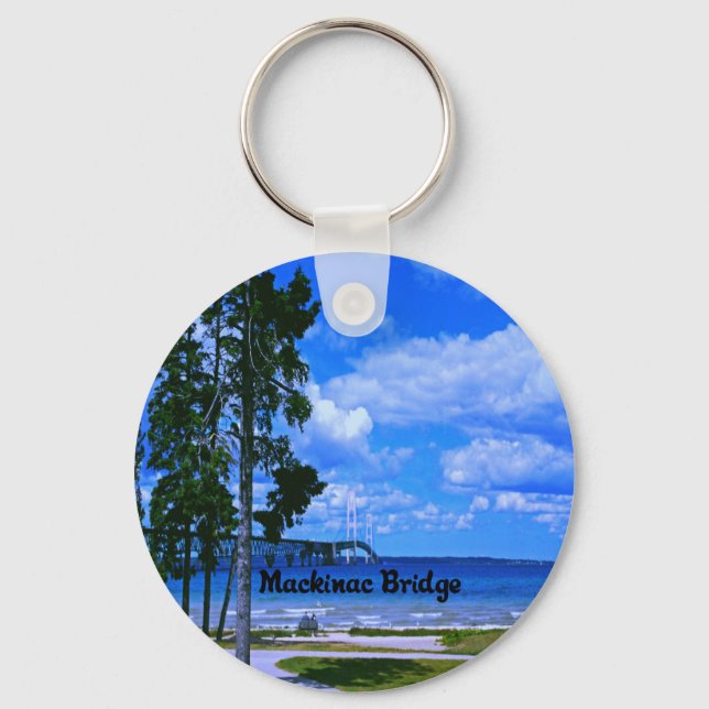 Michigan Keychain (Front)