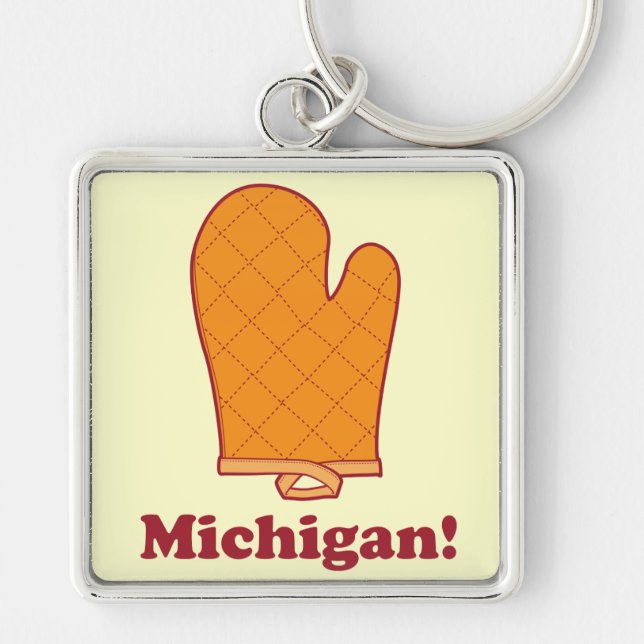 Michigan Keychain (Front)