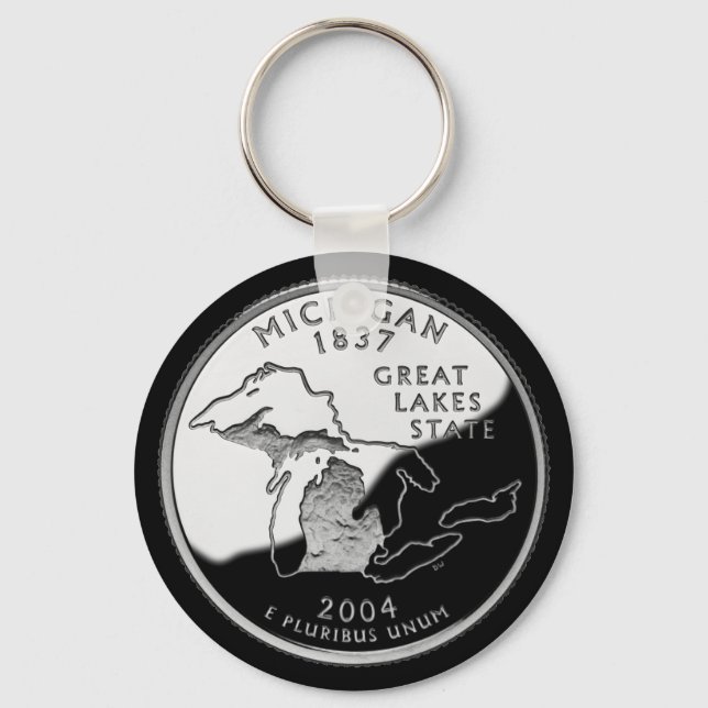 MICHIGAN KEYCHAIN (Front)