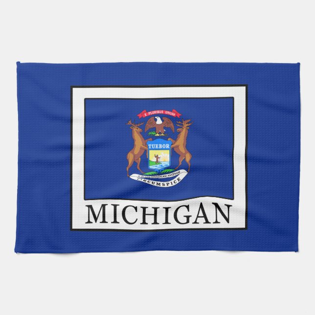 Michigan Kitchen Towel (Horizontal)
