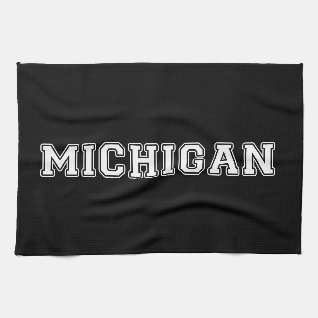 Michigan Kitchen Towel (Horizontal)