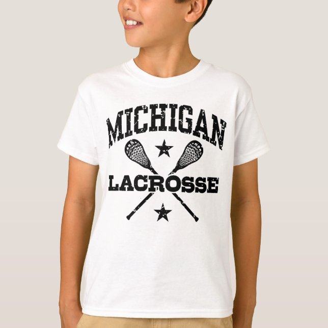 Michigan Lacrosse T-Shirt (Front)