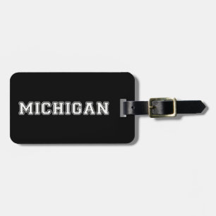 Michigan Luggage Tag