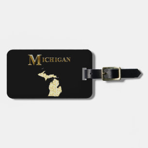 MICHIGAN LUGGAGE TAG