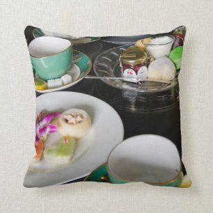 Michigan, Mackinac Island. Grand Hotel Throw Pillow