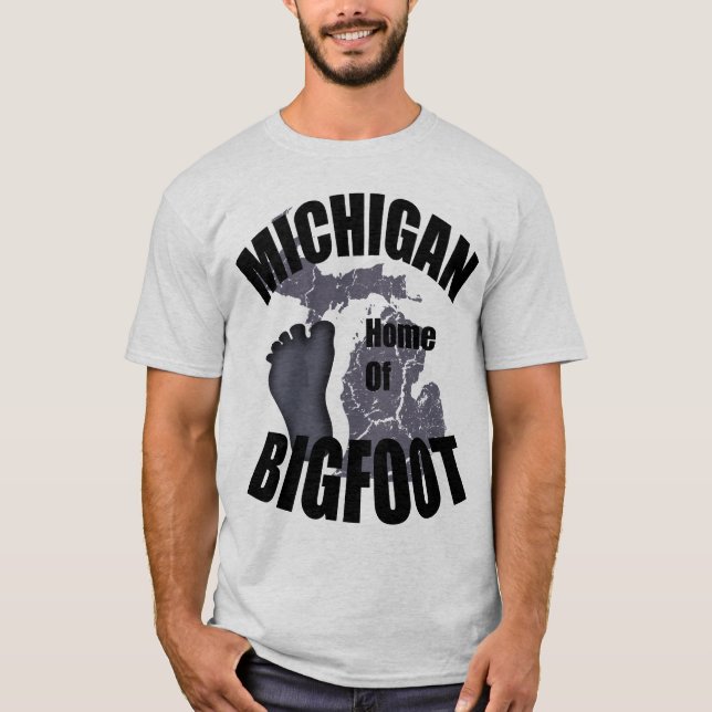 Michigan Maison de T-shirt Bigfoot (Devant)