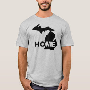 Michigan, Maison Loin de l'État T-Shirt