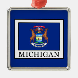 Michigan Metal Ornament