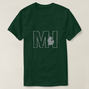 Michigan MI state t-shirt