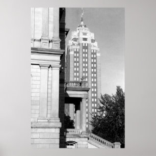 Michigan National Building Poster