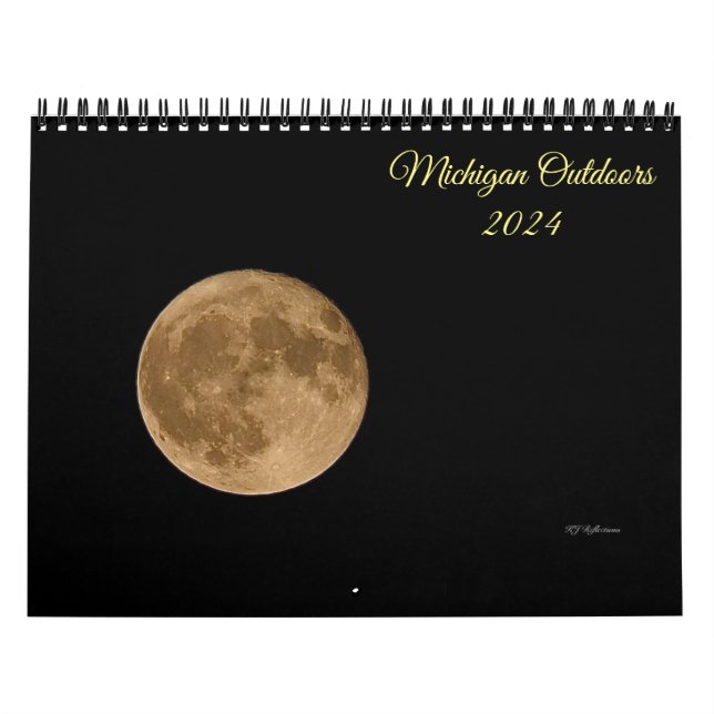 Michigan Outdoors 2024 Calendar (Cover)