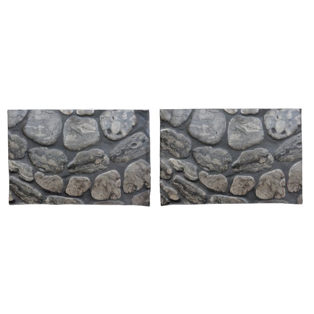 Michigan Petoskey Stone Abstract Pattern Pillowcase (Front-Set)