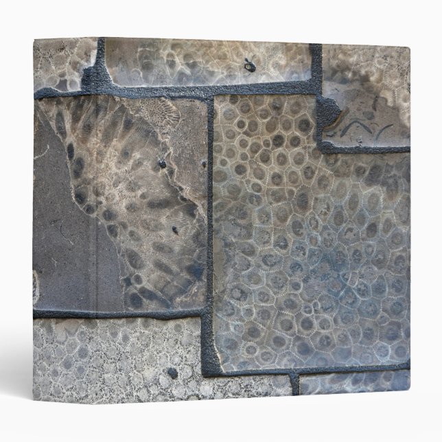 Michigan Petoskey Stone  Binder (Front/Spine)