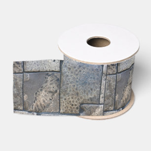 Michigan Petoskey Stone Design Grosgrain Ribbon