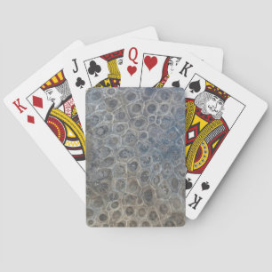 Michigan Petoskey Stone Design  Playing Cards