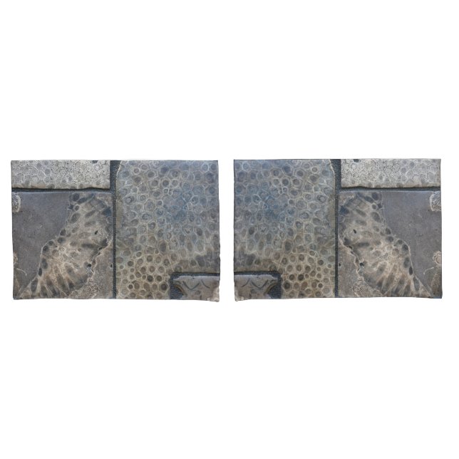 Michigan Petoskey Stone Pattern Pillowcase (Front-Set)