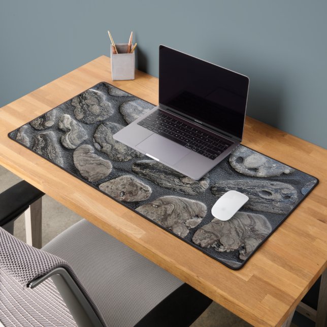 Michigan Petoskey Stones Desk Mat (Office 2)