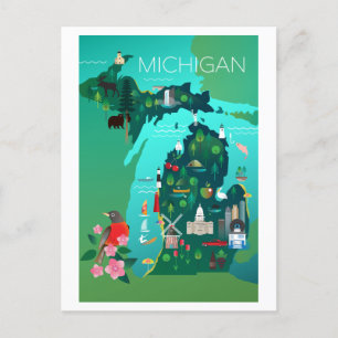 Michigan Postcard