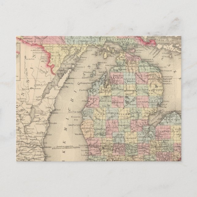 Michigan Postcard (Front)