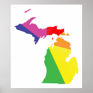 michigan pride. poster