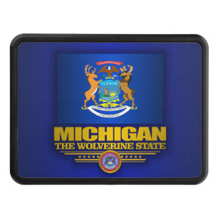 Michigan Pride Trailer Hitch Cover