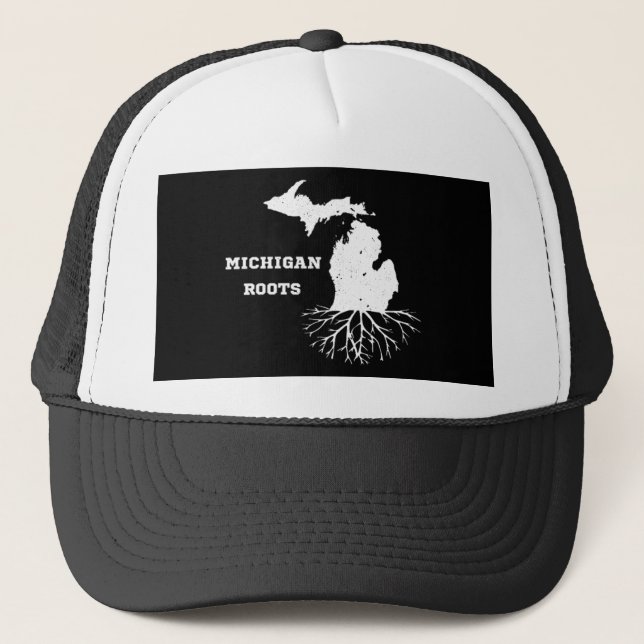 Michigan Roots Trucker Hat (Front)