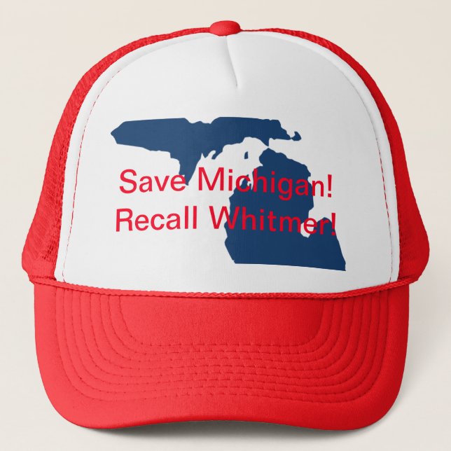 Michigan! Save it! Trucker Hat (Front)