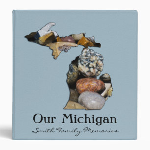 Michigan Scrapbook Binder (1.5")