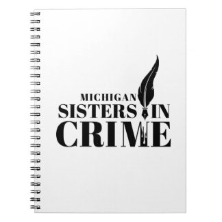 Michigan Sisters in Crime notebook or journal