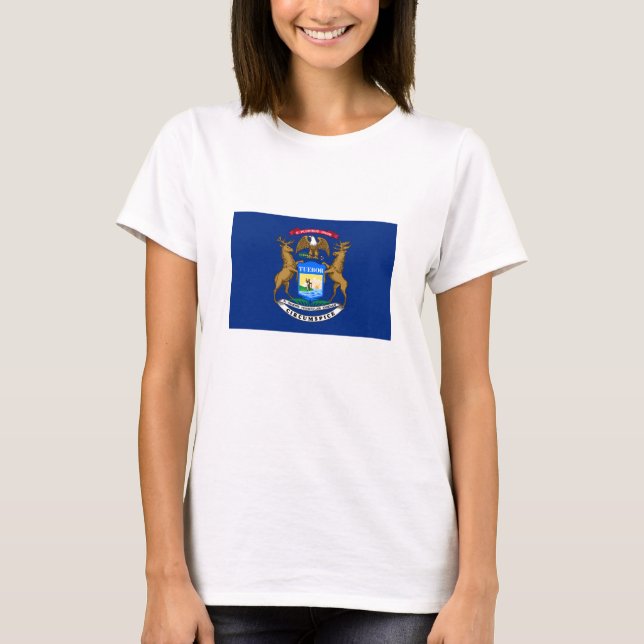 Michigan State Flag T-Shirt (Front)