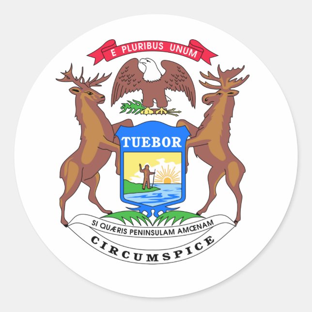 Michigan State Seal (Front)