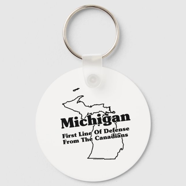 Michigan State Slogan Keychain (Front)
