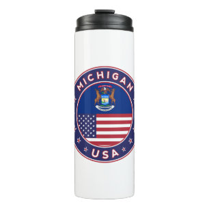 Michigan Thermal Tumbler