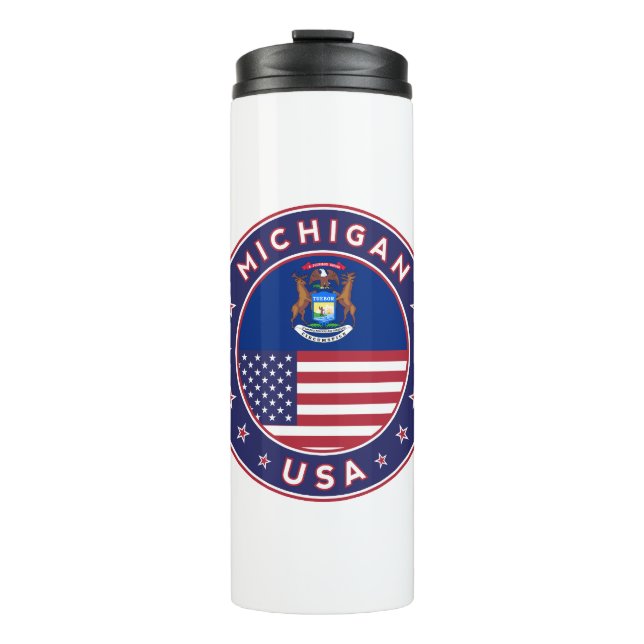 Michigan Thermal Tumbler (Front)