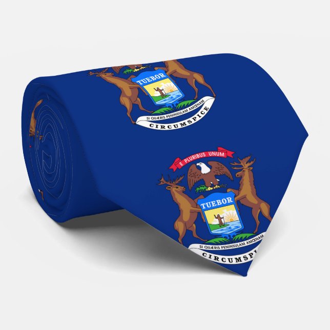 Michigan Tie (Rolled)