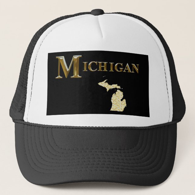 MICHIGAN TRUCKER HAT (Front)