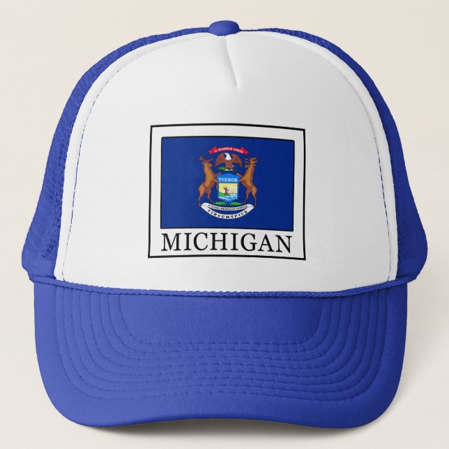Michigan Trucker Hat (Front)