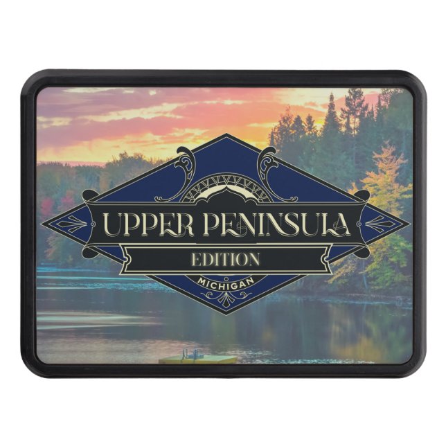 Michigan - Upper Peninsula    Trailer Hitch Cover (Front)