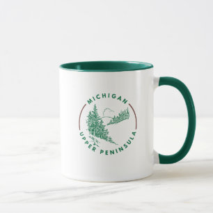 Michigan Upper Peninsula Ville d'origine Café Mug
